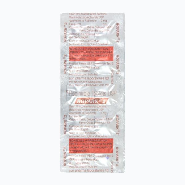 Ropark 2mg Tablet 10'S - Global Surgicals