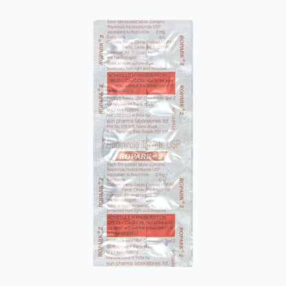 Ropark 2mg Tablet 10'S - Global Surgicals