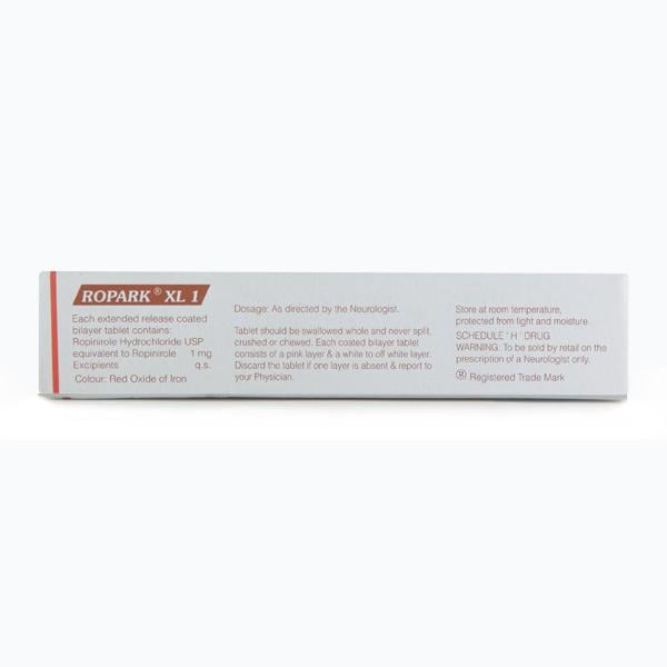 Ropark XL 1mg Tablet 10'S - Global Surgicals