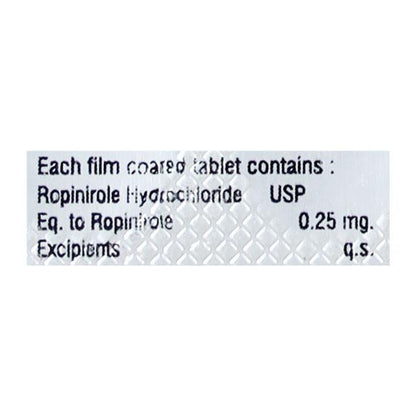 ROPIKON 0.25 Tablet 10's - Global Surgicals