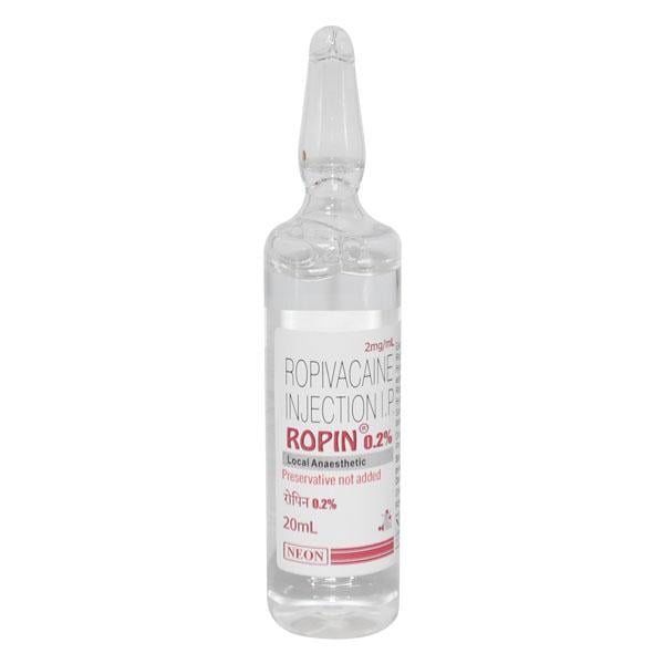 ROPIN 0.2% INJECTION 20ML - Global Surgicals