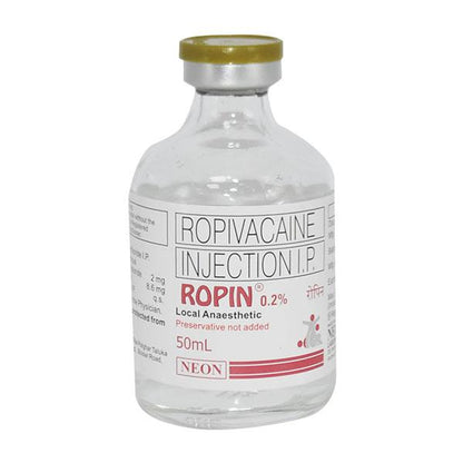 ROPIN 0.20% INJECTION 50ML - Global Surgicals