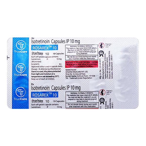 ROSAREX 10 Capsule 10's - Global Surgicals