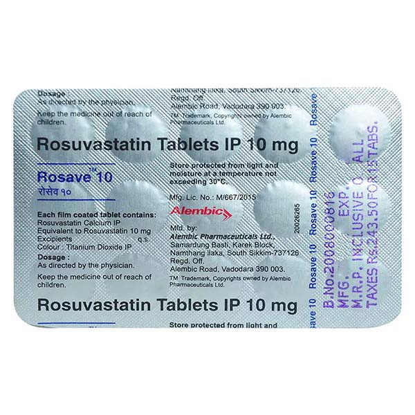 Rosave 10mg Tablet