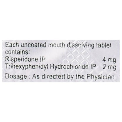 Rospitril Plus 4mg Tablet 10'S - Global Surgicals