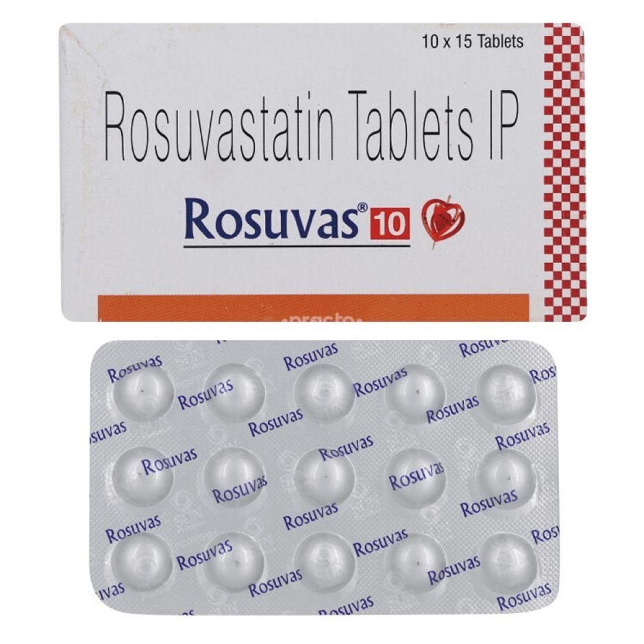 Rosuvas 10mg Tablet - Global Surgicals