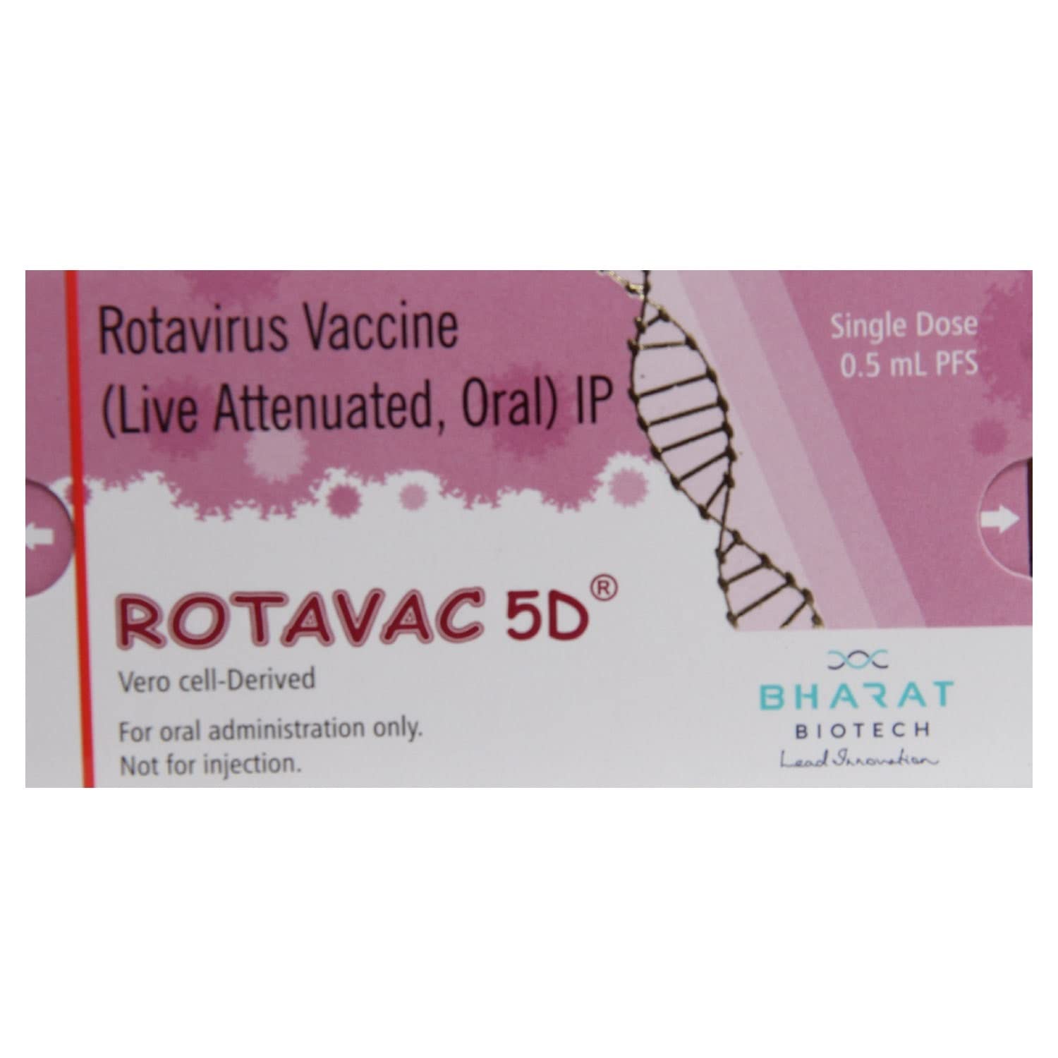 Rotavac 5D Vaccine 0.5ml Injection - Global Surgicals