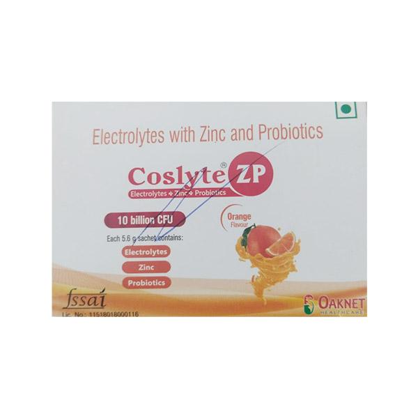 COSLYTE ZP ORANGE FLAVOUR Sachet 5.6gm – Global Surgicals