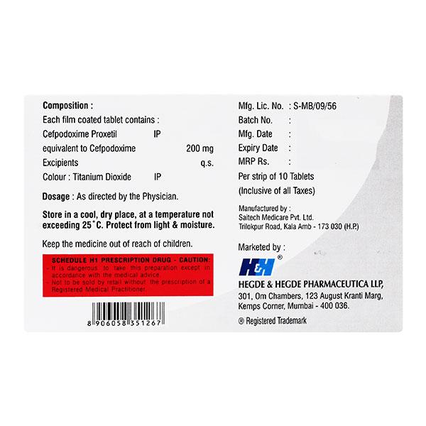 Hhcepo 200mg Tablet 10'S