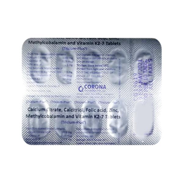 Tricium Plus Tablet 10'S