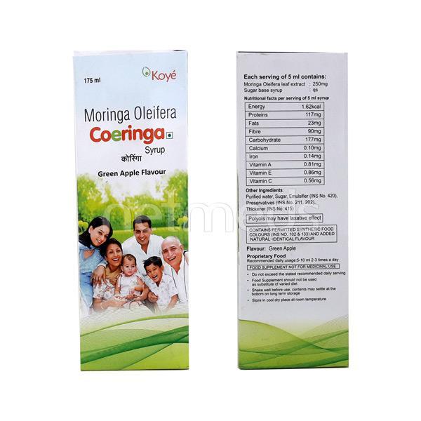 Coeringa Green Apple Flavour Syrup 175ml