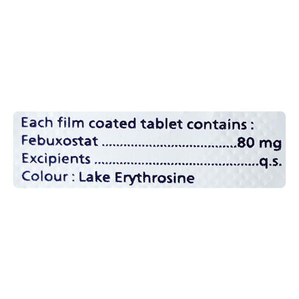 FEBUDAC 80mg Tablet 10's