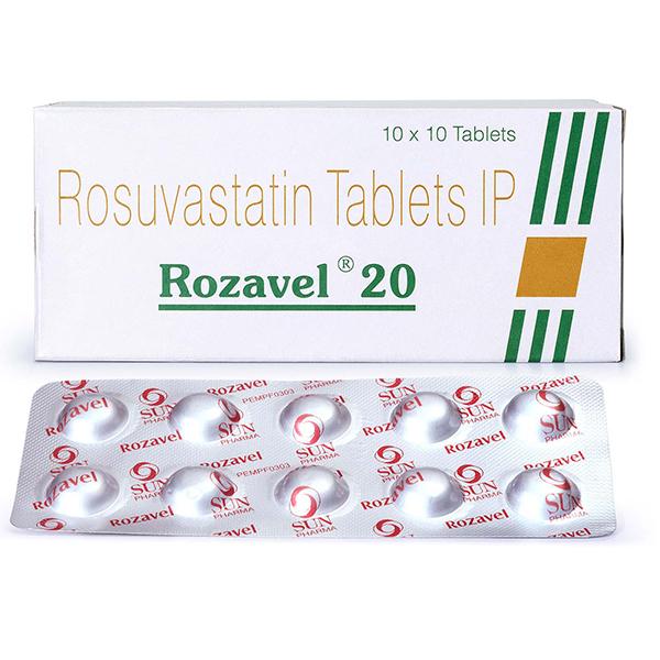 Rozavel 20mg Tablet 10'S