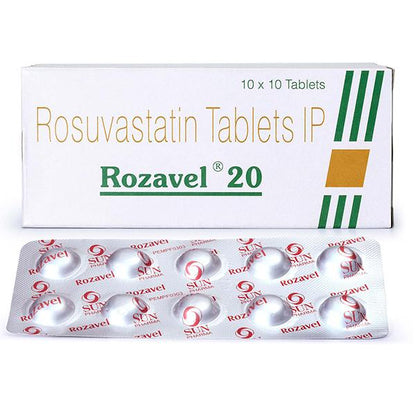 Rozavel 20mg Tablet 10'S