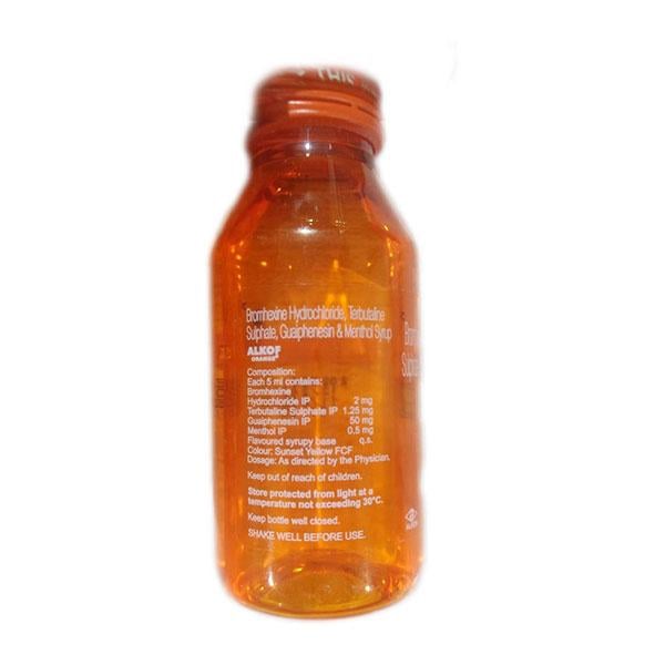ALKOF COUGH ORANGE Syrup 60ml