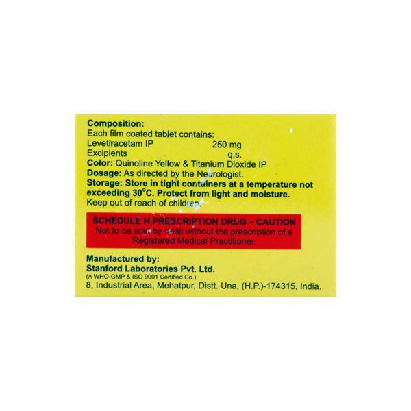 Levigress 250mg Tablet 10'S