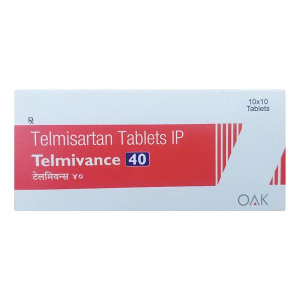 TELMIVANCE 40 Tablet 10's