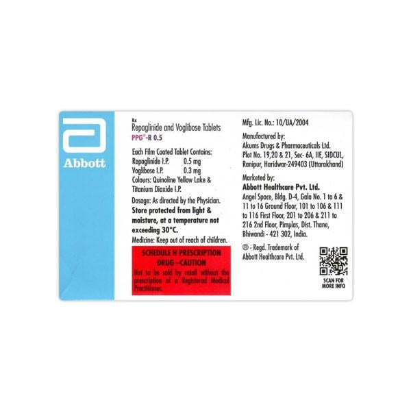 PPG R 0.5 Tablet 15's