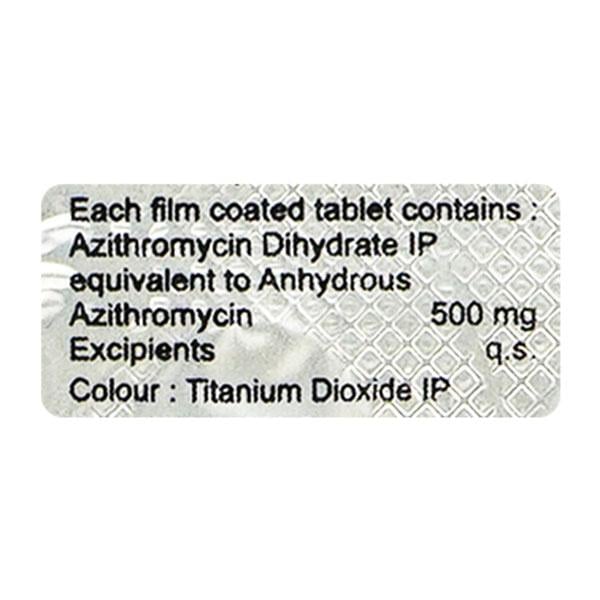 Zithrocin 500Mg Tablet 5's
