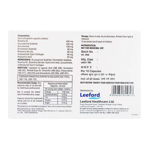 GLUCOZONE C2 PLUS Softgel 10's