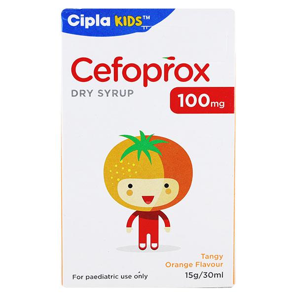 CEFOPROX TANGY ORANGE FLAVOUR 100mg Dry Syrup 30ml