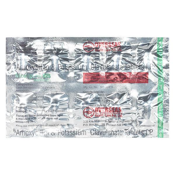 MOXIGEM 625 Tablet 10's