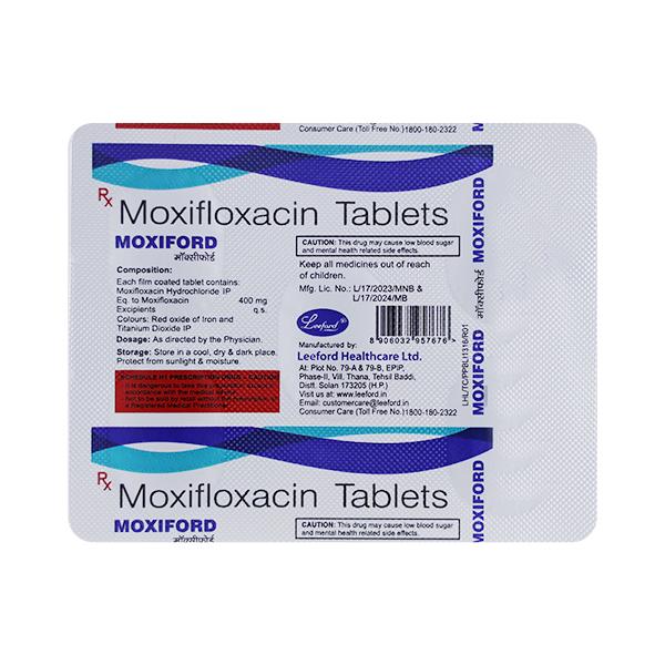 Moxiford 400mg Tablet 5'S