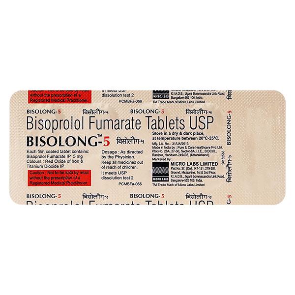 BISOLONG 5mg Tablet 10's