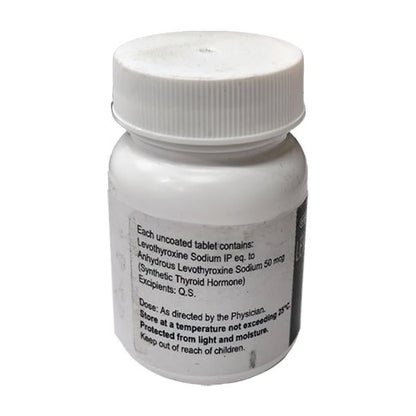 LETHYROX 50 Tablet 120's