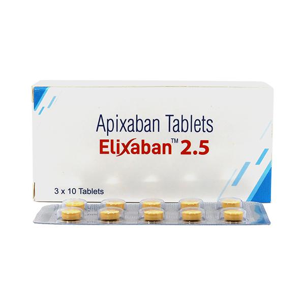 ELIXABAN 2.5 Tablet 10's