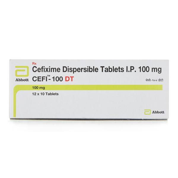 Cefi DT 100mg Tablet 10'S