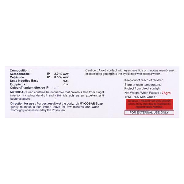 MYCOBAR Soap 75gm