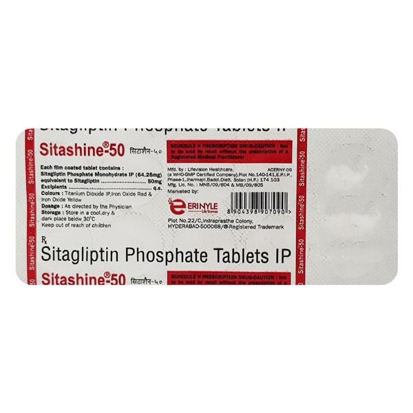 SITASHINE 50 Tablet 10's