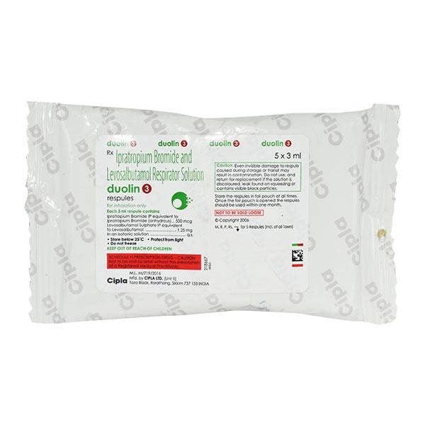 Duolin 3 Respules 5X3ml