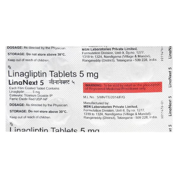 LINANEXT 5 Tablet 10's