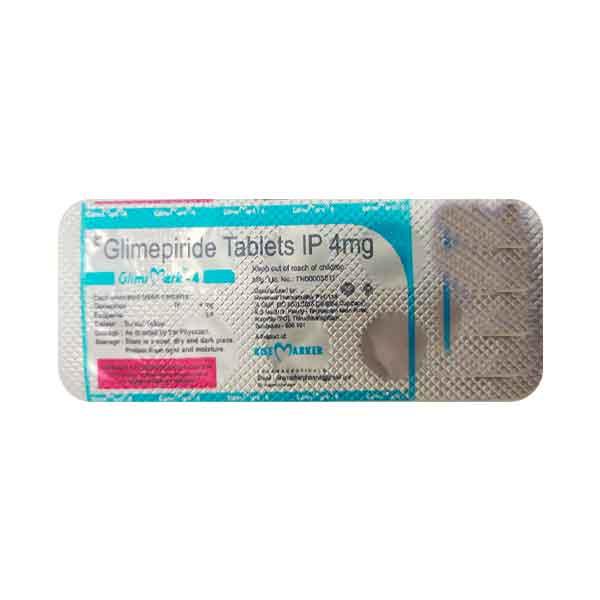 GLIMIMARK 4 Tablet 10's