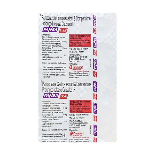 PANSA DSR CAPSULE 10'S