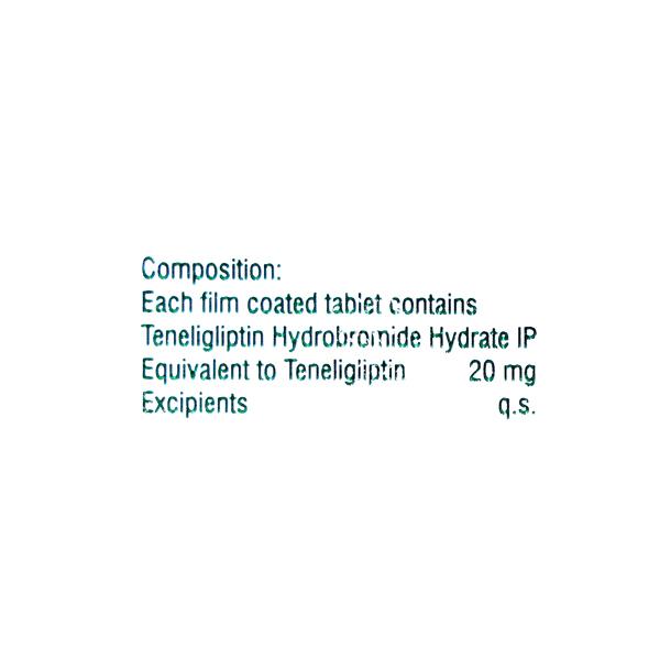 Tenebite 20mg Tablet 15'S