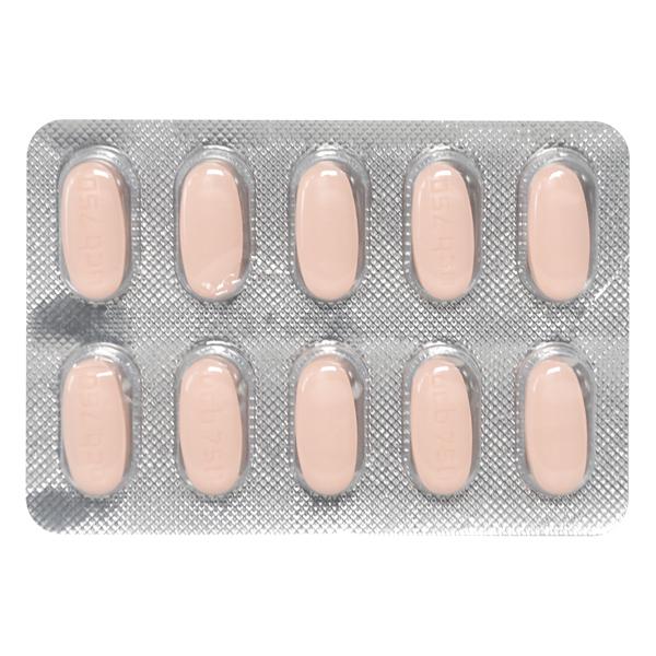 Keppra 750mg Tablet 10'S