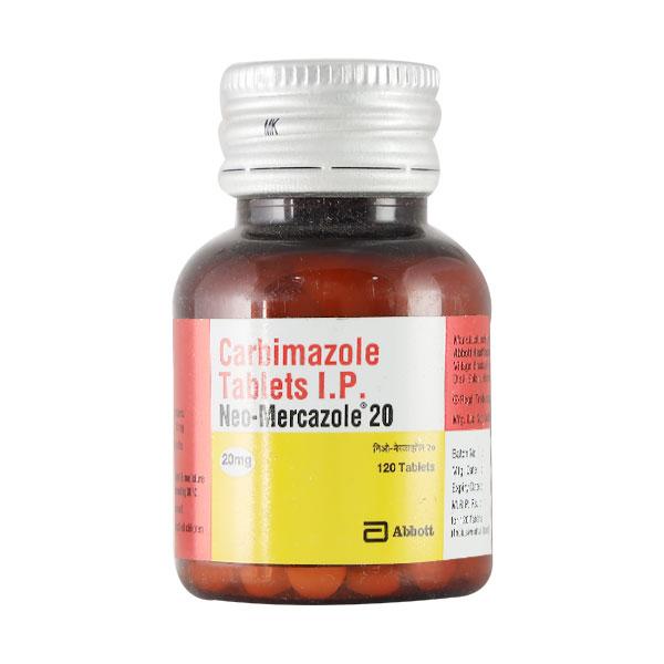 NEO MERCAZOLE 20mg Tablet 120's