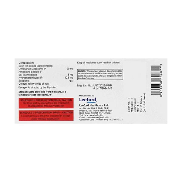 OMNIPRES 20 AMH Tablet 10's