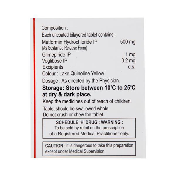 Glimisave MV 1 Tablet 15'S