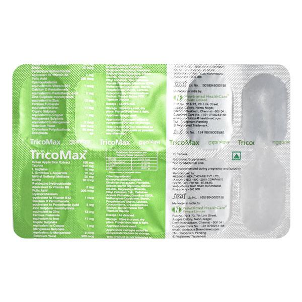 Tricomax Tablet 10'S