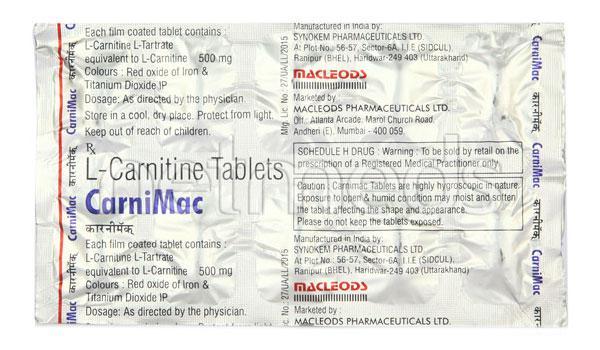 Carnimac Tablet 10'S