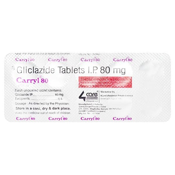 CARRYL 80 Tablet 10's