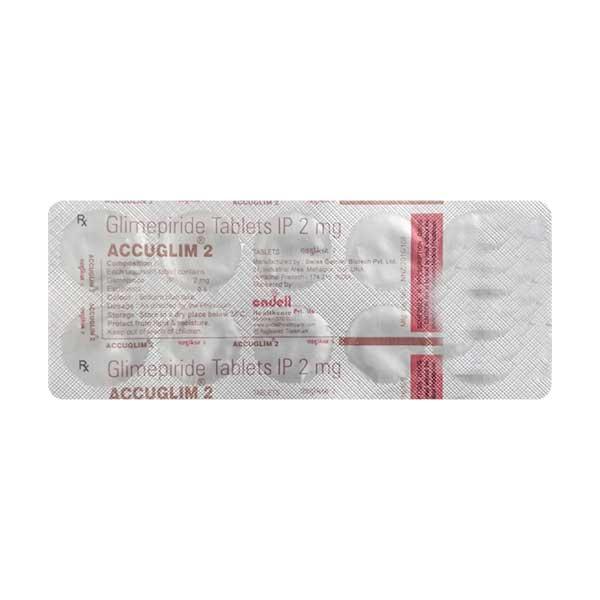 ACCUGLIM 2 Tablet 10's