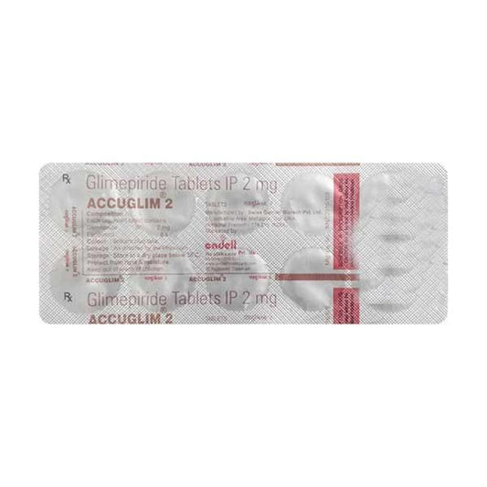 ACCUGLIM 2 Tablet 10's