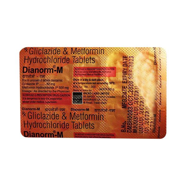 DIANORM M TABLET 10'S