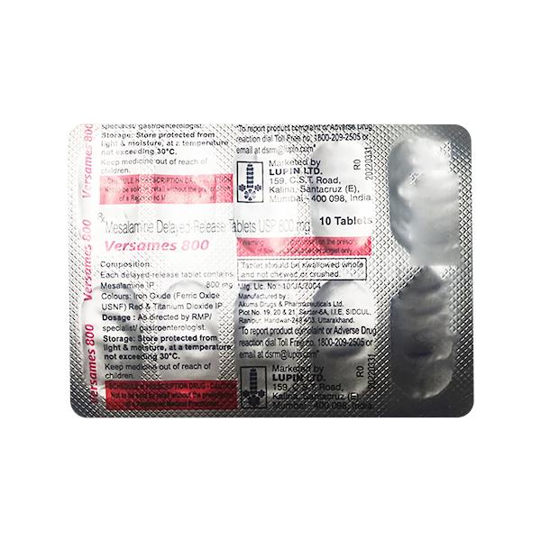 LUPIN VERSAMES 800 Tablet 10's