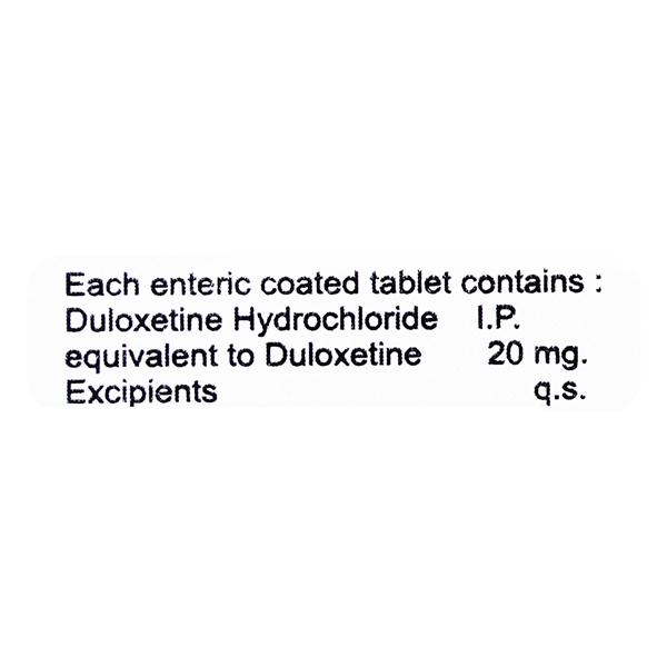 Dulodep 20mg Tablet 10'S